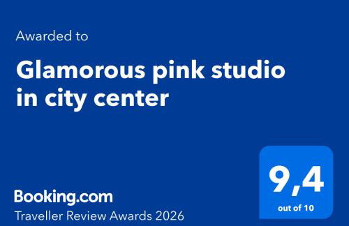 Glamorous pink studio in city center - Photo 50