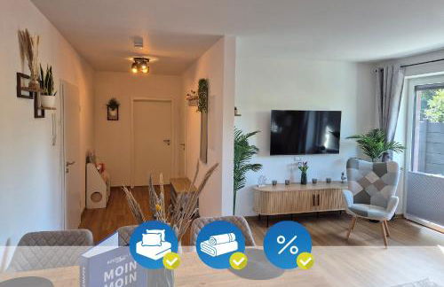 Ganz Frisch Ferienwohnung bis 6 Personen an der Nordsee - Foto 1