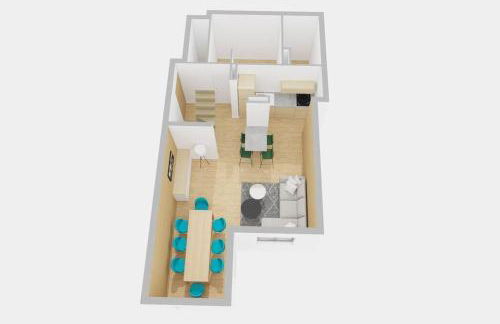 Résidence le DORONIC Duplex 8 pers La Plagne 1800 - Foto 15