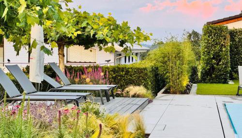 Paradisio Poolsuite Sundeck in Bodman am Bodensee - Foto 4, Garden, sunbed