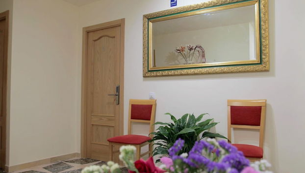 Zona de estar del vestíbulo