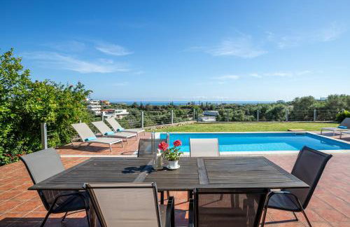 DIMITRA apartment with private pool and sea view -the ground floor of a two storey building - Foto 32