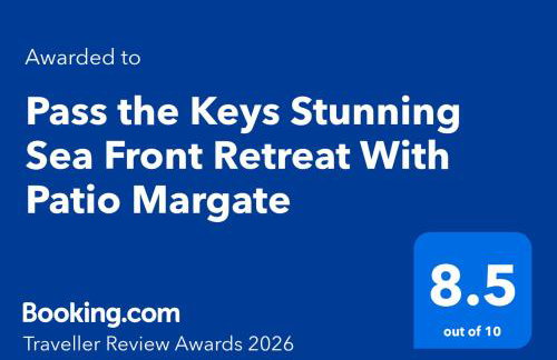 Pass the Keys Stunning Sea Front Retreat With Patio Margate - Foto 5