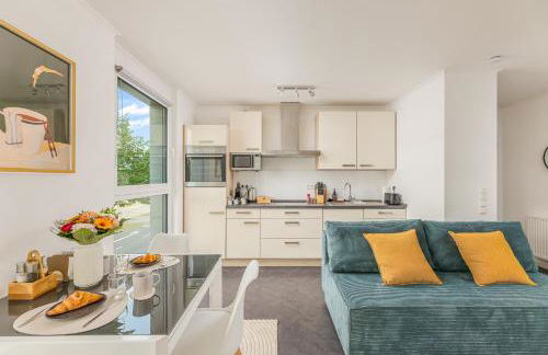 Kalina Suites - Apartment am Rhein, Nähe BASF, AbbVie, Uni MA - Foto 17