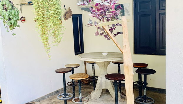 Zona de estar del vestíbulo