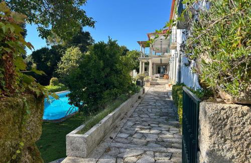 Swimming Pool Bedroom at Casa dos Macieis, Camino Santiago direct access & Optional Agritourism - Foto 33