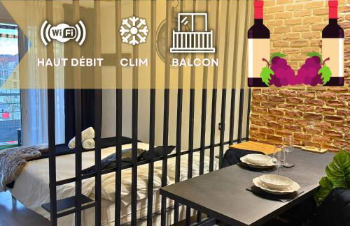 Cosy Roc - Wifi, Balcon, TV, Clim, Équipé - Foto 1