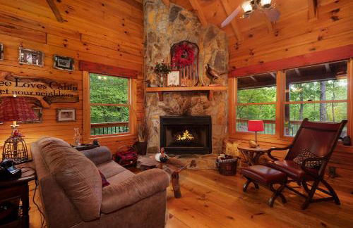 Three Loves Cabin - Three Loves Cabin - Cherry Log GA - Hot Tub, Fire Pit - Foto 23