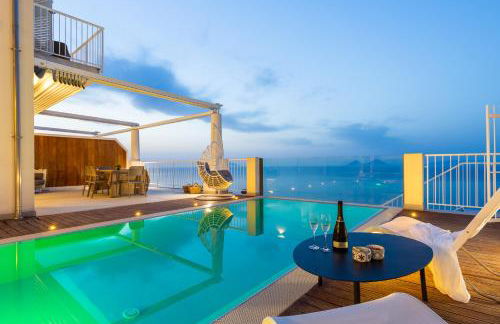 Villas d'Orlando - with private pool and sea view - Foto 23