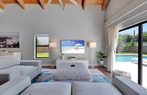 Wonderful Tropical Pool House Delray Near Ocean - Foto 37