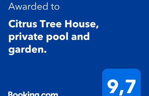 Citrus Tree House, private pool and garden. - Foto 53