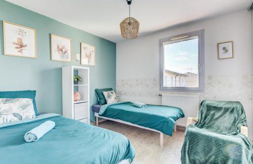 Villa St Simon - 11 couchages, piscine, parking, parfait entre famille, amis ou pros - Foto 5