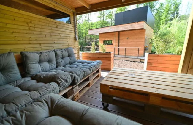 Ecological Holiday Home near Durbuy with Nordic Bath - Foto 28