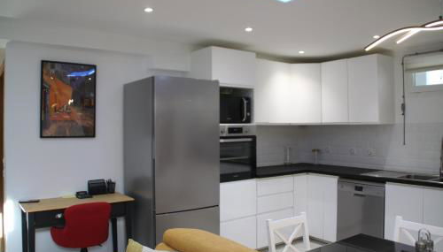 Appartement moderne & chaleureux près de La Défense - Foto 5, stove, dishwasher, minibar