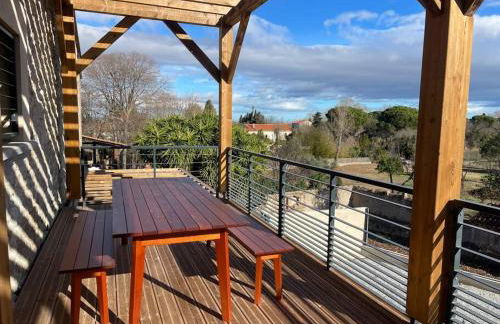 Les Clochers, maison 3 étoiles, terrasse, mer et montagne - Foto 28