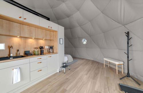 Catskills Glamping at 'The Deer Dome' in Franklin - Foto 7