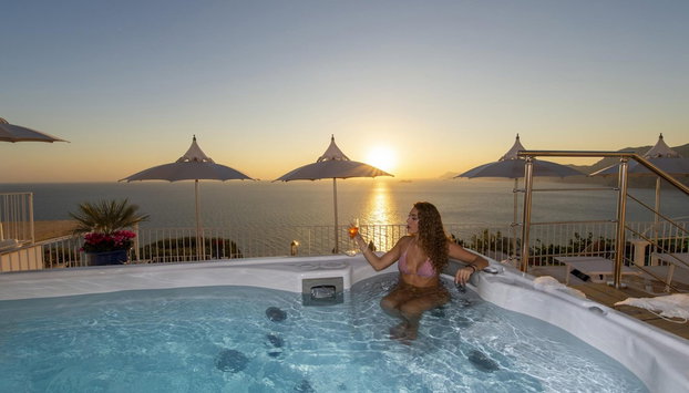 Luxury Villa Malika - Breathtaking View of Capri and Positano - Foto 2, Habitación