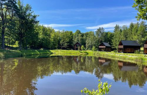 Przystanek Kistówko komfortowe domki z jacuzzi, staw wędkarski, kominek, las, przestrzeń - Foto 35