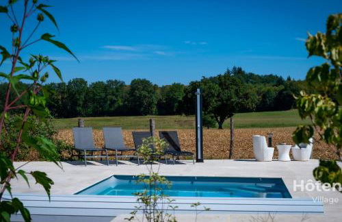 "Les Lièvres" House Air-conditioned Relaxation Oasis with Pool & Jacuzzi - Foto 60