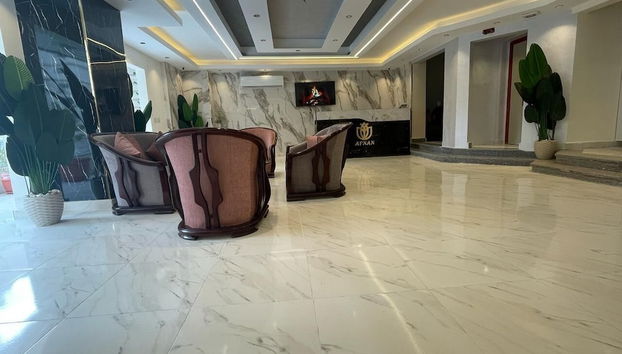 Sala de estar do lobby