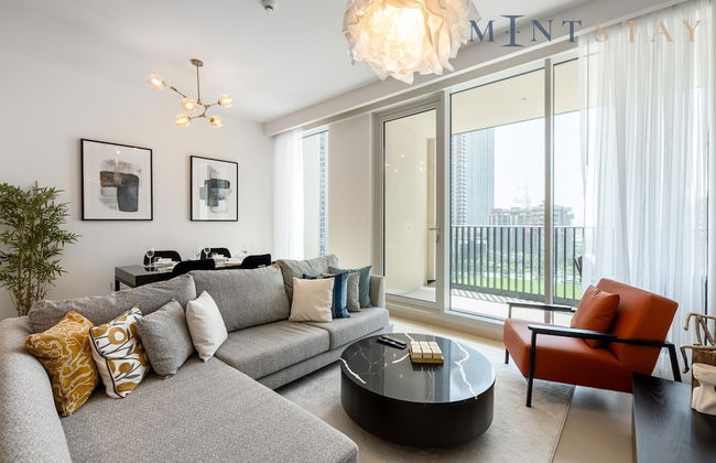 Homey Park View 2BR in Dubai Creek Harbour - Foto 1