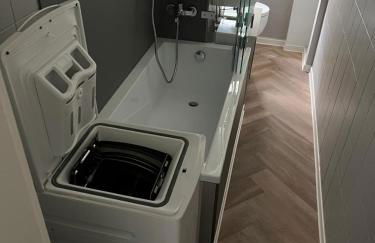 Barby-Apartment mit Elbblick und Balkon am Elbe-Saale-Radweg-1 Hund willkommen - Foto 19