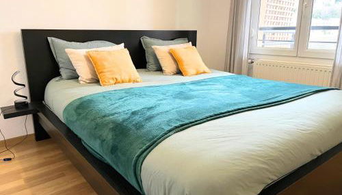 TheSkyFall , cosy appartement, terrasse & parking - Foto 5