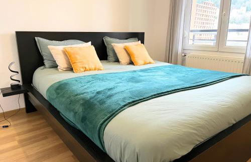 TheSkyFall , cosy appartement, terrasse & parking - Foto 5