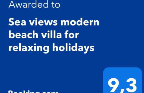 Sea views modern villa for relaxing holidays - Foto 33