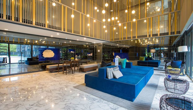 Sala de estar do lobby