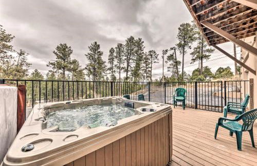 Casa Ruidoso Cabin Hot Tub, Views and Pool Table! - Foto 40