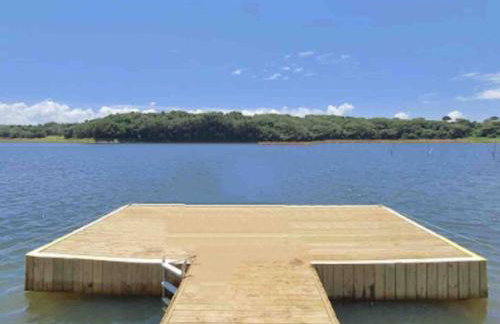 Casa de campo de alto padrão à beira da represa - Foto 20