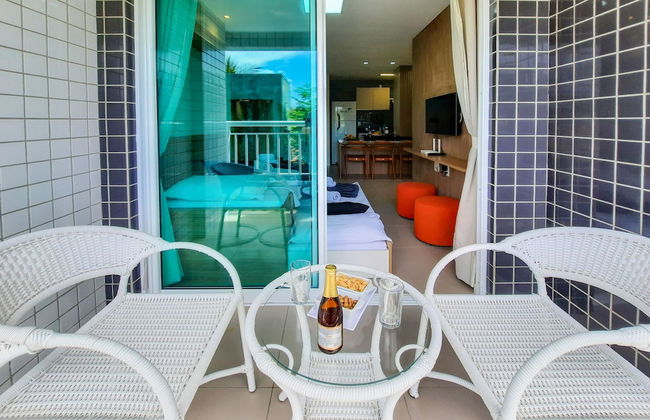 Beach Way Charmoso Pé na Areia 2 quartos 6 pessoas By DM Apartments - Foto 30