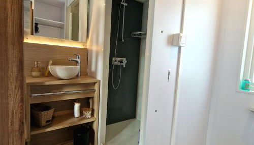 Mobilheim am Murner See - privater Badezuber & Grill - Foto 4, Shower