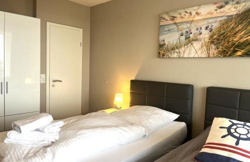 Skriien Mö TOP-Fewo 4 Sterne 5 Min zum Strand Balkon 2 SZ TG Zentrum - Foto 32