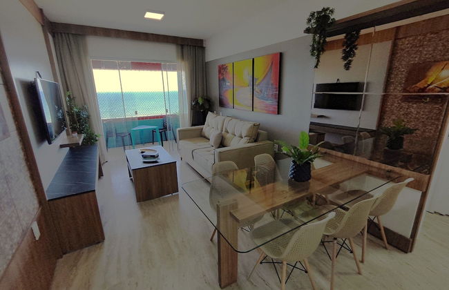 Apartamento 2 suítes lindo e vista mar - Foto 24