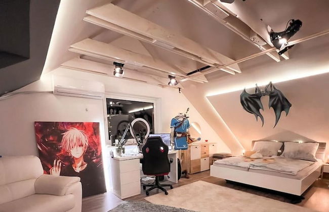 Dragons Nest: Cozy & Modern Attic Loft Nuremberg - Foto 5