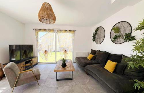 Les Rochers - Raffinement boisé & Plage à 5 min en voiture - Sérénité - Foto 7