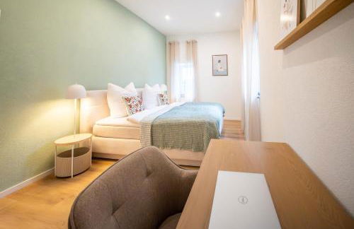 1 BR Bungalow - 1 Schlafzimmer - große Terrasse - Café - Sekt - an den Weinbergen - Foto 6