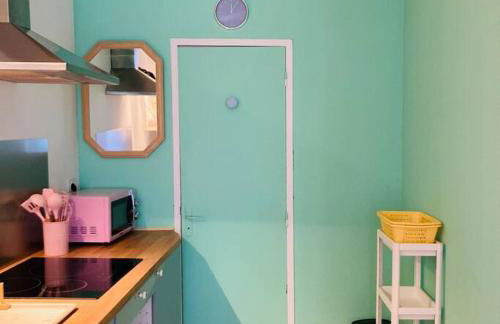 Barbapappart - Un studio coloré dans le centre de Rouen - Foto 11