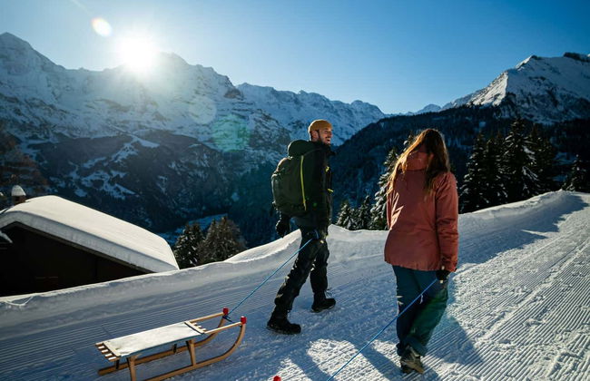 Paseo en trineo por los Alpes berneses - Foto 4