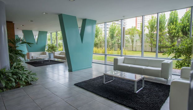 Zona de estar del vestíbulo