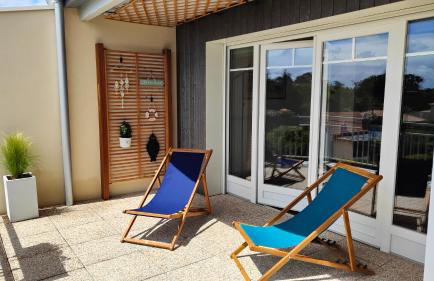 EUEXIA - À MARÉE HAUTE - Magnifique appartement climatisé 70 m2, Grande terrasse 42 m2, classé 4 étoiles - Foto 37