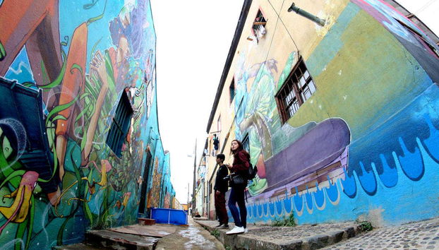 Tour della street art di Valparaíso