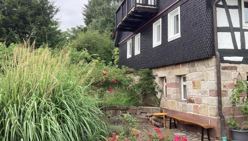 Ferienhaus Rhönmantisch - Landleben und Stille - Foto 3, Garden view