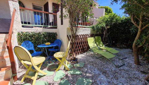 Bel appartement au calme avec terrasse aperçu mer, jardinet et piscine - Foto 4, Garden