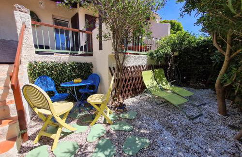 Bel appartement au calme avec terrasse aperçu mer, jardinet et piscine - Foto 4