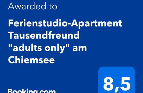 Ferienstudio-Apartment Tausendfreund "adults only" am Chiemsee - Foto 42