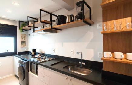 WiFi 600mb, Piscina, Academia e Cama Queen MIN404 - Foto 20