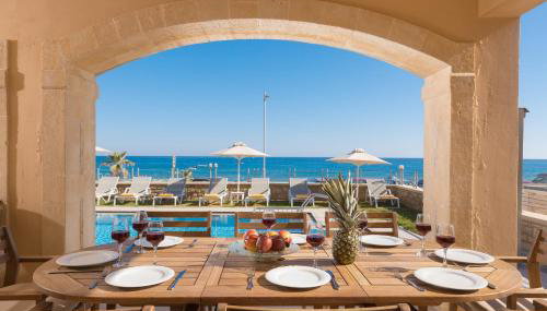 Irida beachfront Villa for 12 steps to amenities - Foto 4